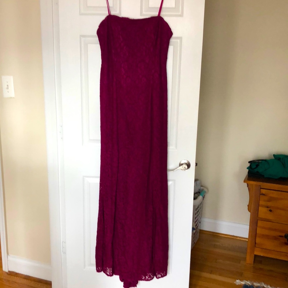 Adrianna Papell Lace Gown